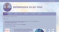 Desktop Screenshot of antroposofiekind.nl